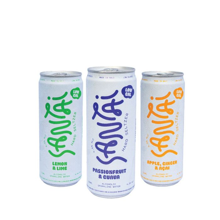 Santai Seltzer Mix Flavour (12 Pack)