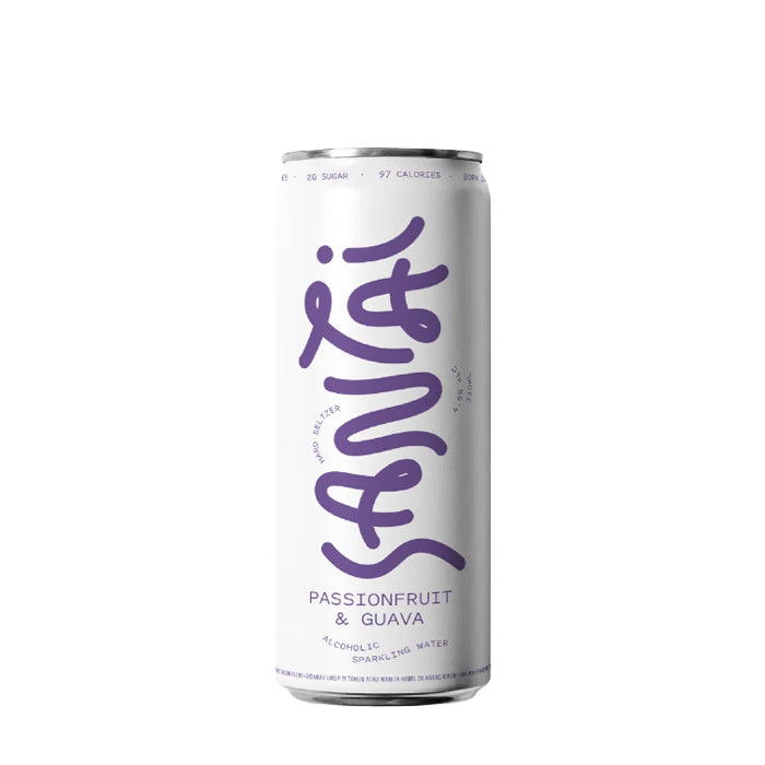 Santai Passionfruit Guava Seltzer (12 Can)
